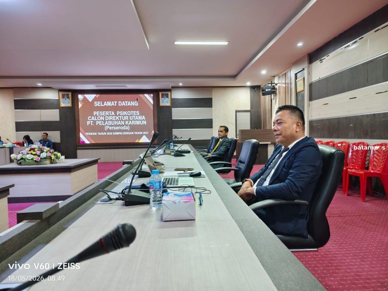 Lima Kandidat Dirut PT Pelabuhan Karimun Mulai Disaring, Satu Peserta Gugur