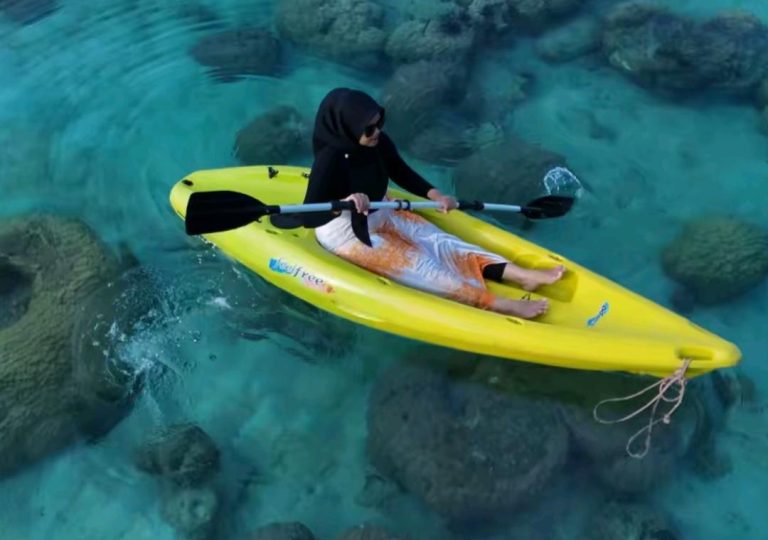 Pantai Flower Dolphin Anambas Jadi Destinasi Sport Tourism Baru, Lumba-Lumba Sering Muncul