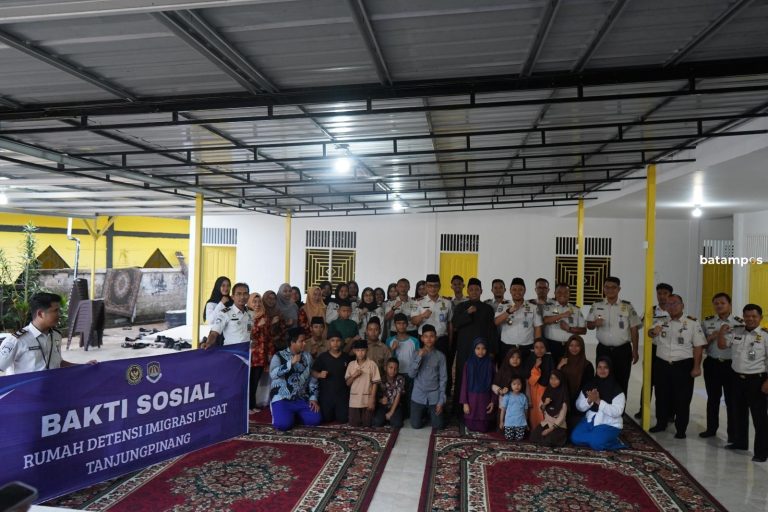 Rudenim Tanjungpinang Gelar Bakti Sosial di Panti Asuhan Bina Insani