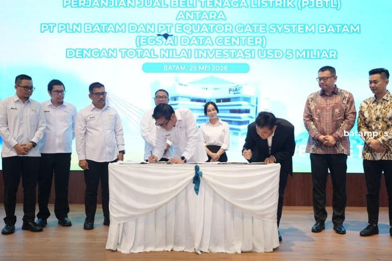 Investasi Rp88 Triliun! PLN Batam Pasok Listrik Megaproyek AI Data Center di Nongsa