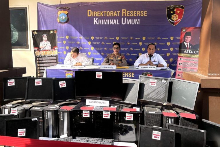 Kelola Ratusan Ribu Akun, Judi Online Dikendalikan dari Batam