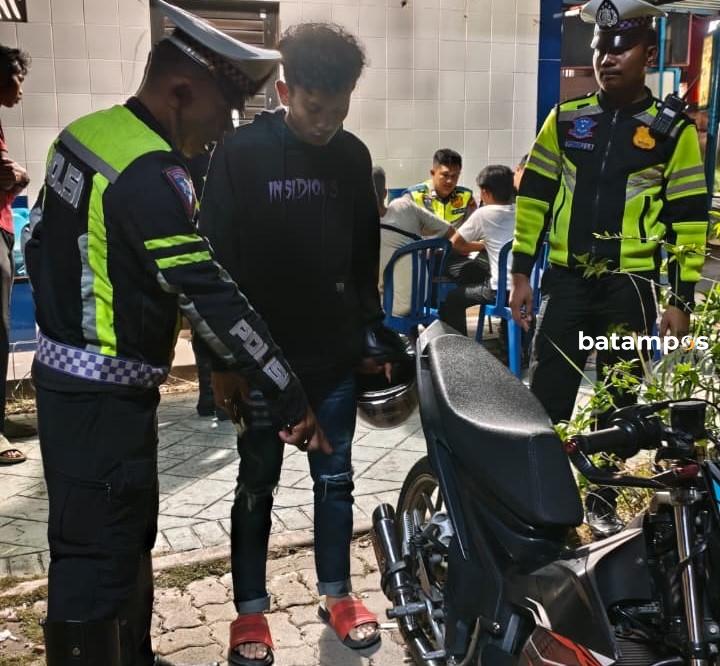 Polisi Tertibkan Balap Liar, 36 Motor Berknalpot Brong Ditindak