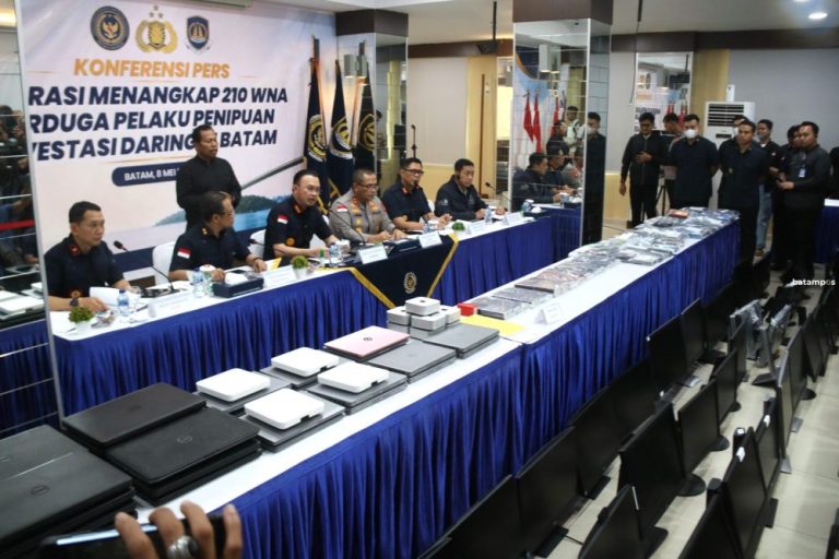 Batam Basis Sindikat Scammer Internasional