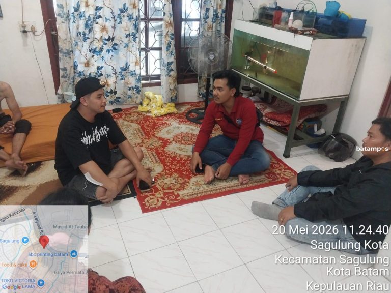 Informasi Begal bukan di Batuaji tapi di Sagulung, Tangan Korban Bibacok Dua Pria