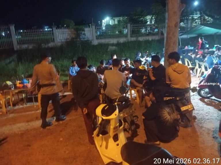 Sudah Meresahkan, Polisi Bubarkan Balap Liar di Batam Kota