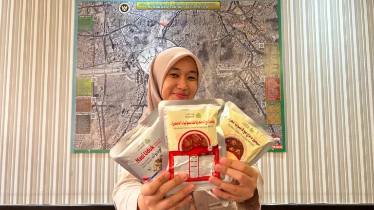 Jemaah Haji Dapat Jutaan Porsi Makanan Siap Santap Saat Puncak Armuzna