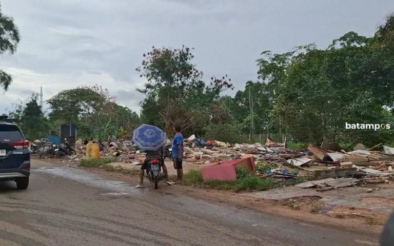 Penertiban Kios Liar di Seibeduk, Warga Nilai Kawasan Lebih Bersih