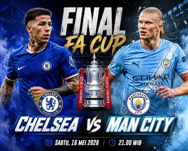 Chelsea vs Manchester City di Piala FA: The Blues Tertekan dan The Citizens Dinilai Lebih Berpeluang Juara