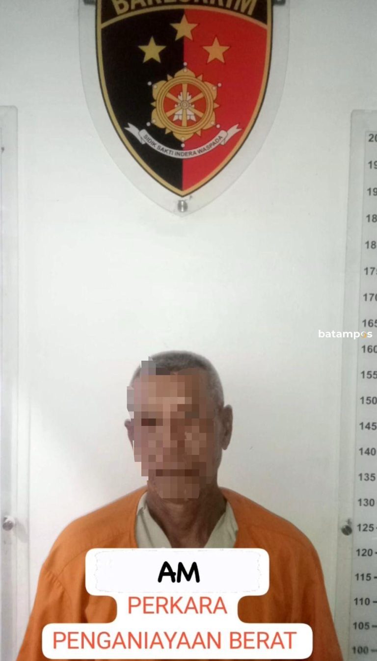 Tersinggung, Pria di Sei Beduk Bacok Tetangga