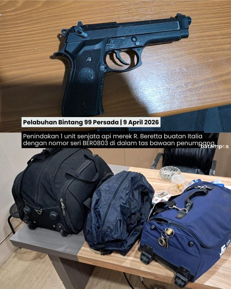 Bea Cukai Ungkap Penyelundupan Senjata Api, Rokok dan Cartridge Vape