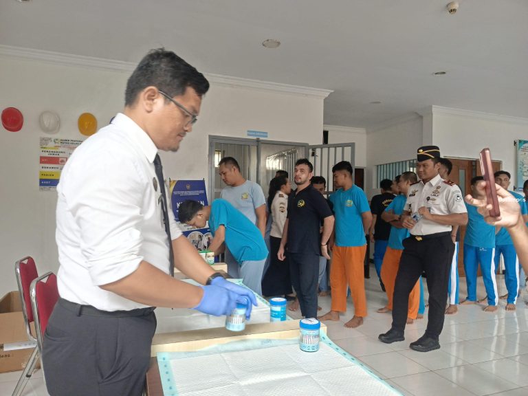 Rutan Batam Tegaskan Zero Halinar, Aktif Gelar Razia dan Tes Urin