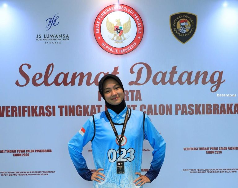 Kebanggaan Kepri, Raudah Mabrura Lolos Seleksi Paskibraka Tingkat Nasional