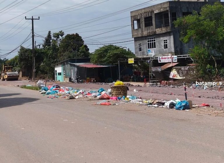 Pelebaran Jalan Picu Munculnya TPS Liar di Bagan