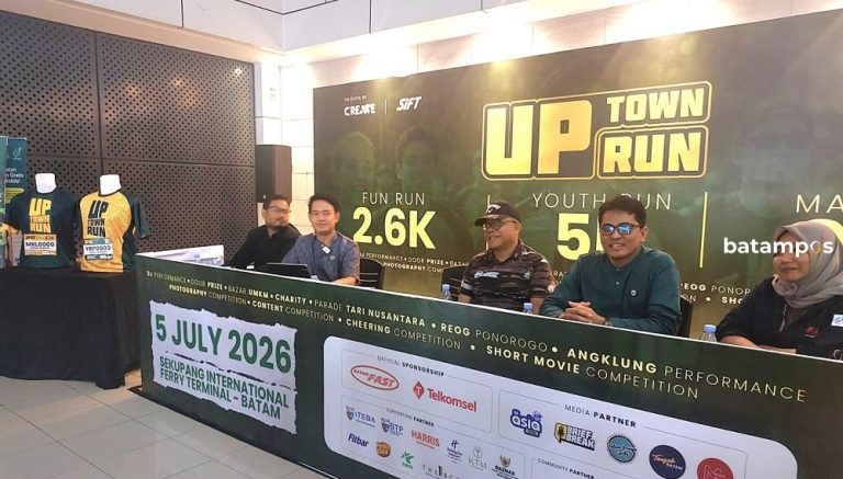 UP TOWN RUN 2026 Batam: Padukan Olahraga, Budaya, dan Hiburan untuk Gen Z