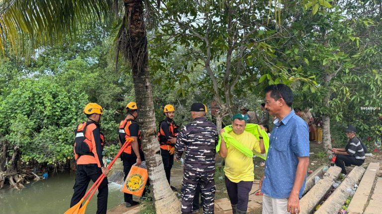 Bocah Hanyut di Tanjung Sengkuang Belum Ditemukan, Tim SAR Sisir Gorong-gorong hingga Laut