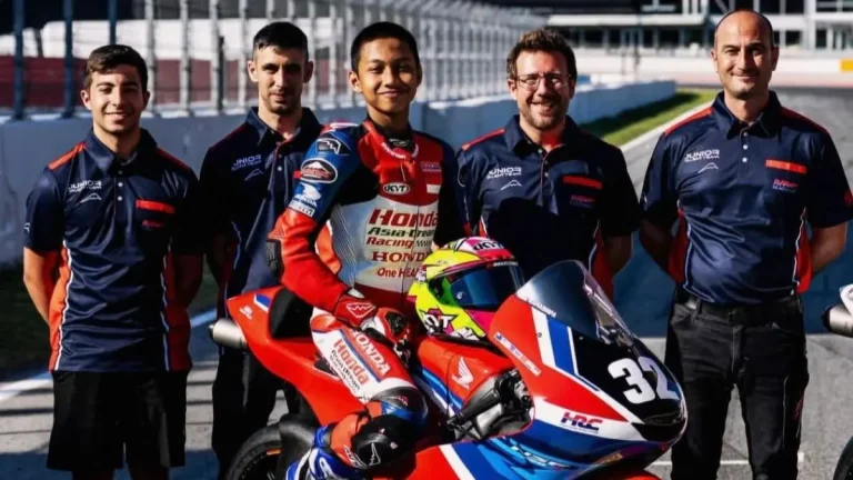 Raih Podium Tertinggi Moto3 Junior Portugal 2026, Kiandra Ramadhipa Dekati Puncak Klasemen