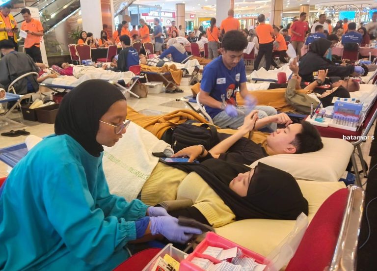 Donor Darah PHIS Diserbu Warga, Pendaftar Hampir 500 Orang
