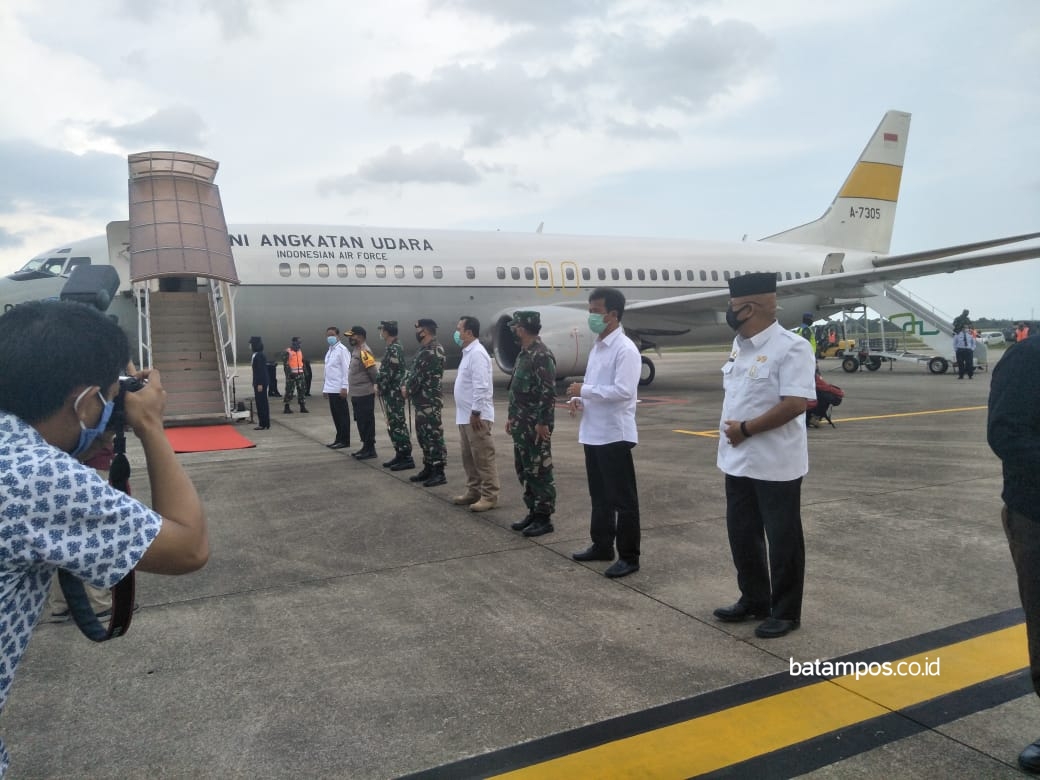 Kepala BP Batam  Dampingi Menko PMK Tinjau RS Khusus 