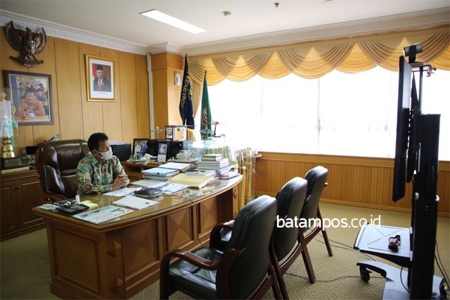 Kepala Bp Batam Hadiri Rdp Bersama Komisi Vi Dpr Ri Secara Virtual