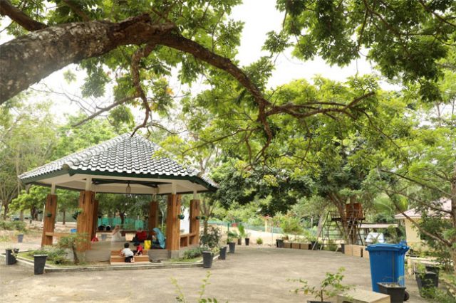 BP Batam Bangun Kolam Ikan di Taman Rusa Sekupang - batampos.co.id